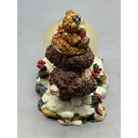 Christmas Simsons Giftware Bear Family Snow Globe Figurine 6" Tall Used READ - Picture 5 of 8